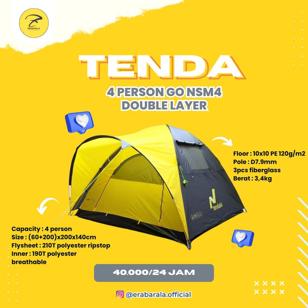 Tenda 4 Person NSM