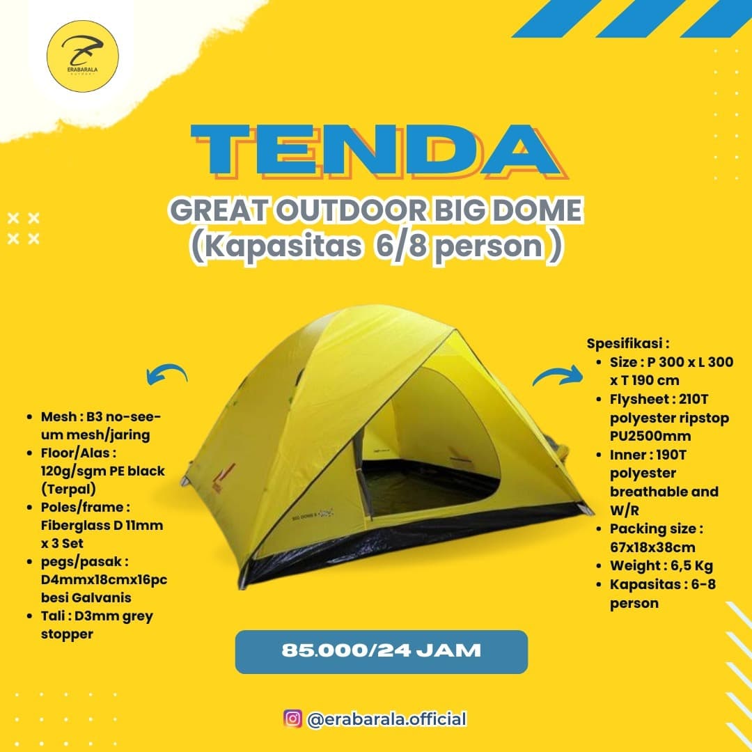 Tenda 8 Person BIgdome