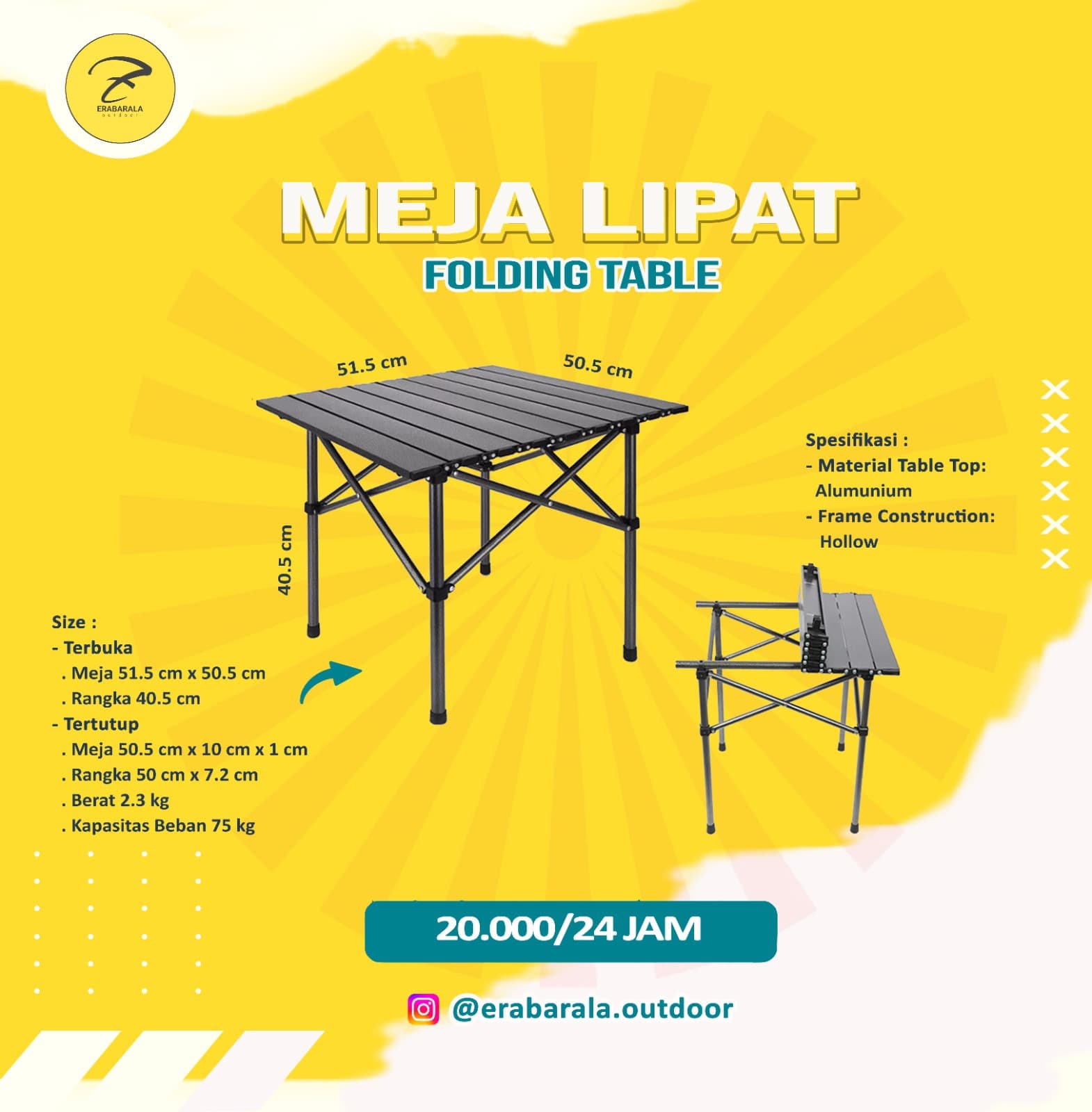 Meja Lipat
